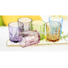 hot sale new design 300ml color water glass set